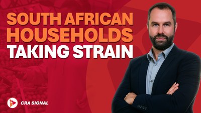 South African households taking strain