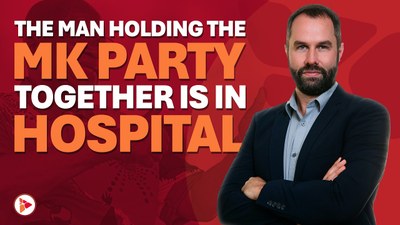 The man holding the MK Party together is in hospital