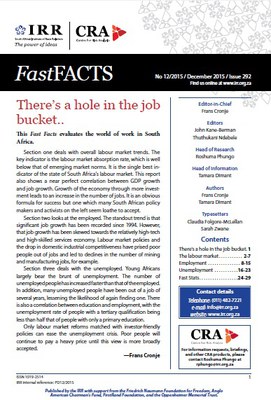 There's a hole in the job bucket – December 2015