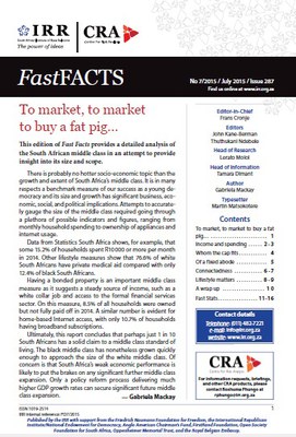To market, to market to buy a fat pig... – July 2015