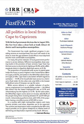 All politics is local from Cape to Capricorn – May 2016