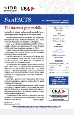 The internet goes mobile – November 2016