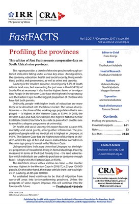 Profiling the provinces - December 2017